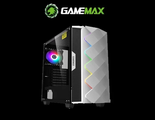 (PP1660004) White Diamond GAMEMAX Gaming Case